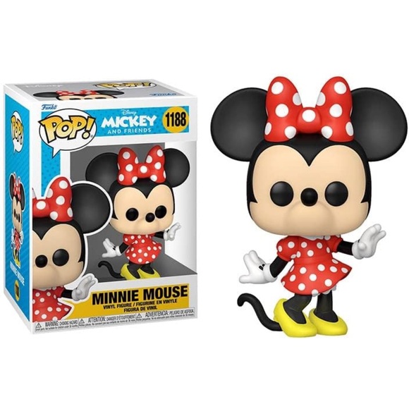 NIB Funko POP! Disney Mickey Mouse and Minnie Mouse Collectible Set - Picture 6 of 7